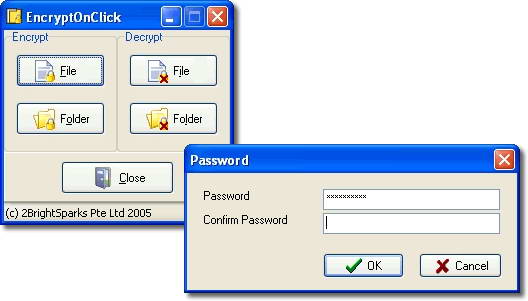 EncryptOnClick 綠色版