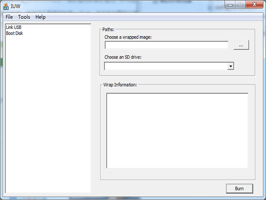 IUW燒錄工具 綠色版