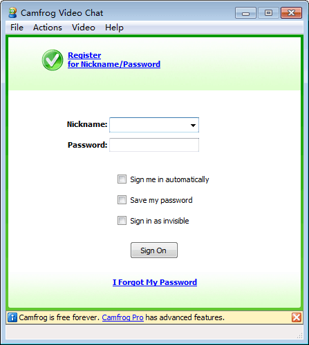 Camfrog康福 中文多開版