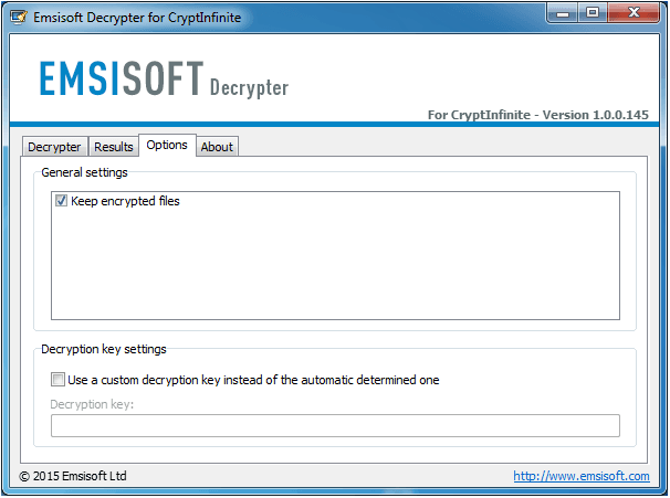 Emsisoft Decrypter For Gomasom 綠色版