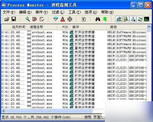 ProcessMonitor 中文漢化版