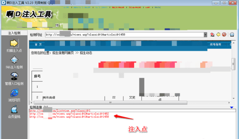 啊D注入工具 無限制版