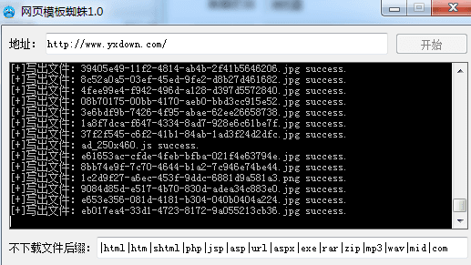 網頁模板蜘蛛 綠色版