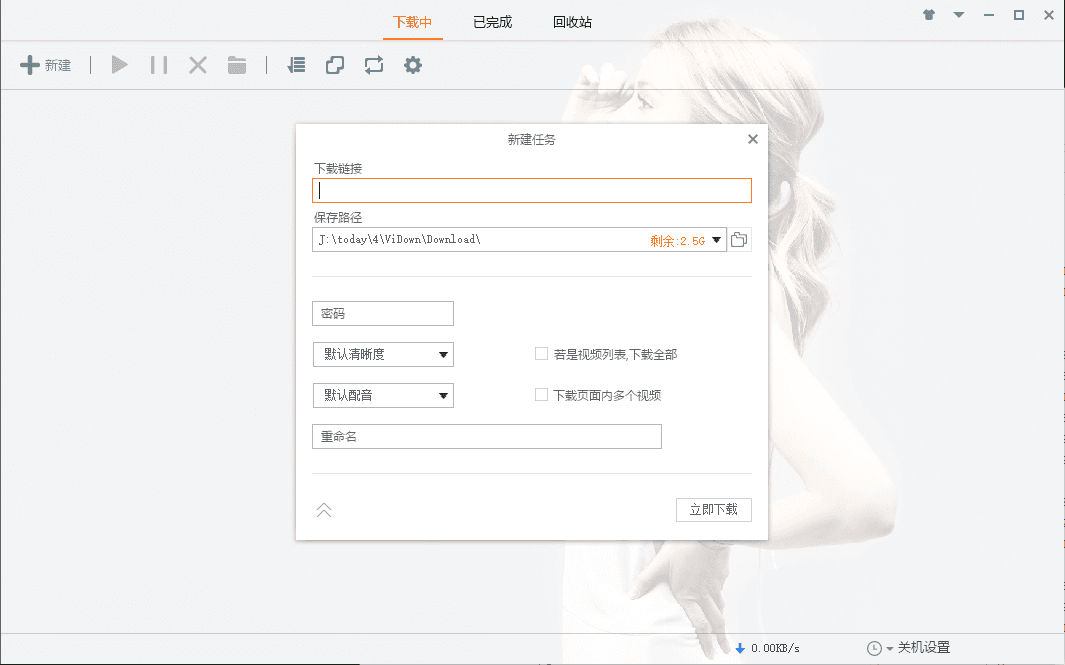 維棠(ViDown)FLV視頻下載 v2.1.0.4去廣告安裝版