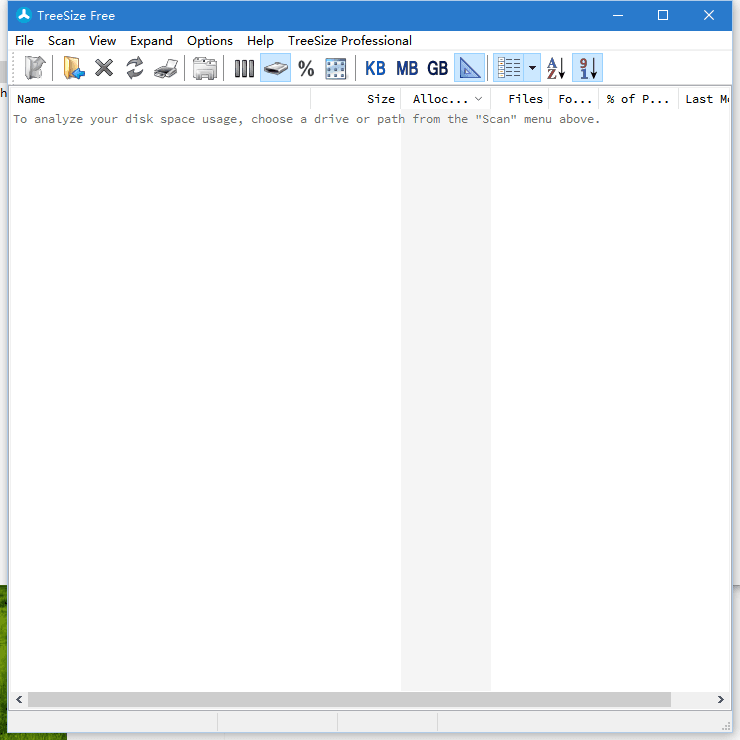 TreeSize Free 綠色版V3.4.5.343