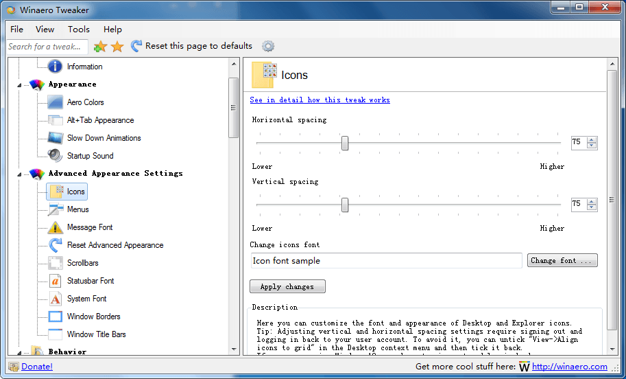 Winaero Tweaker 英文綠色版V0.6.0.8