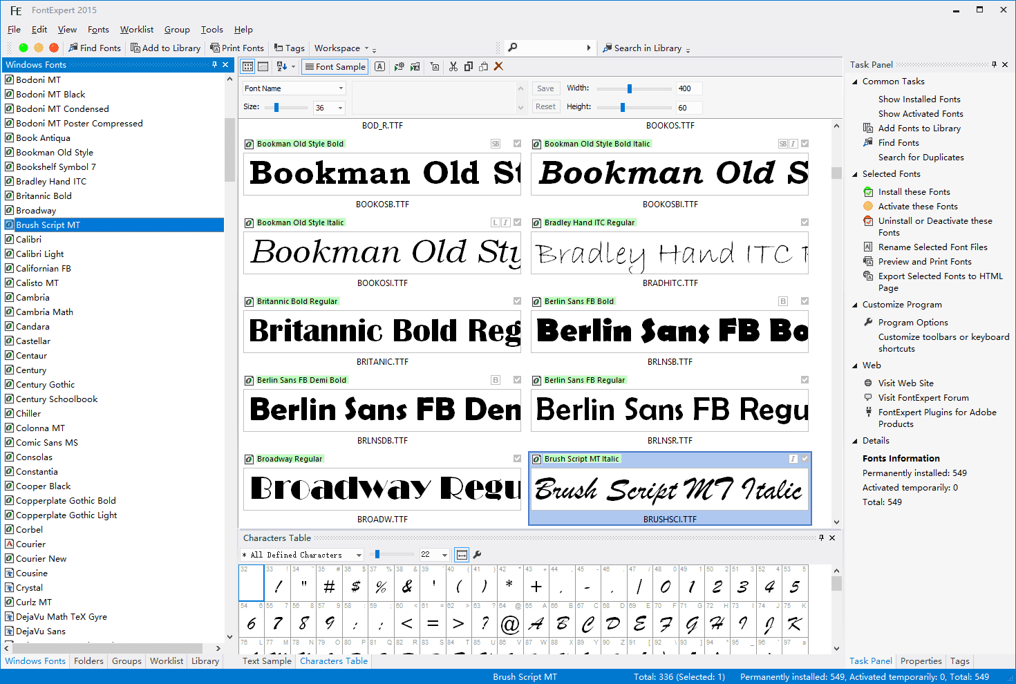 FontExpert 2015 安裝注冊版V13.0